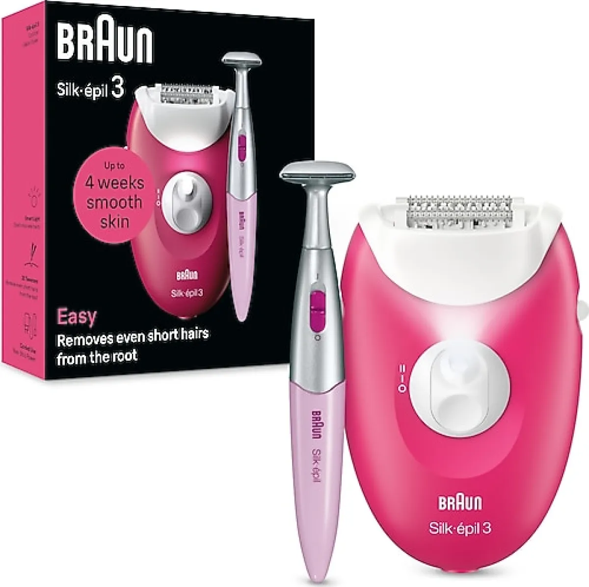 Braun Silk-Epil 3 3-202 Bikini Trimmer Epilasyon Aleti