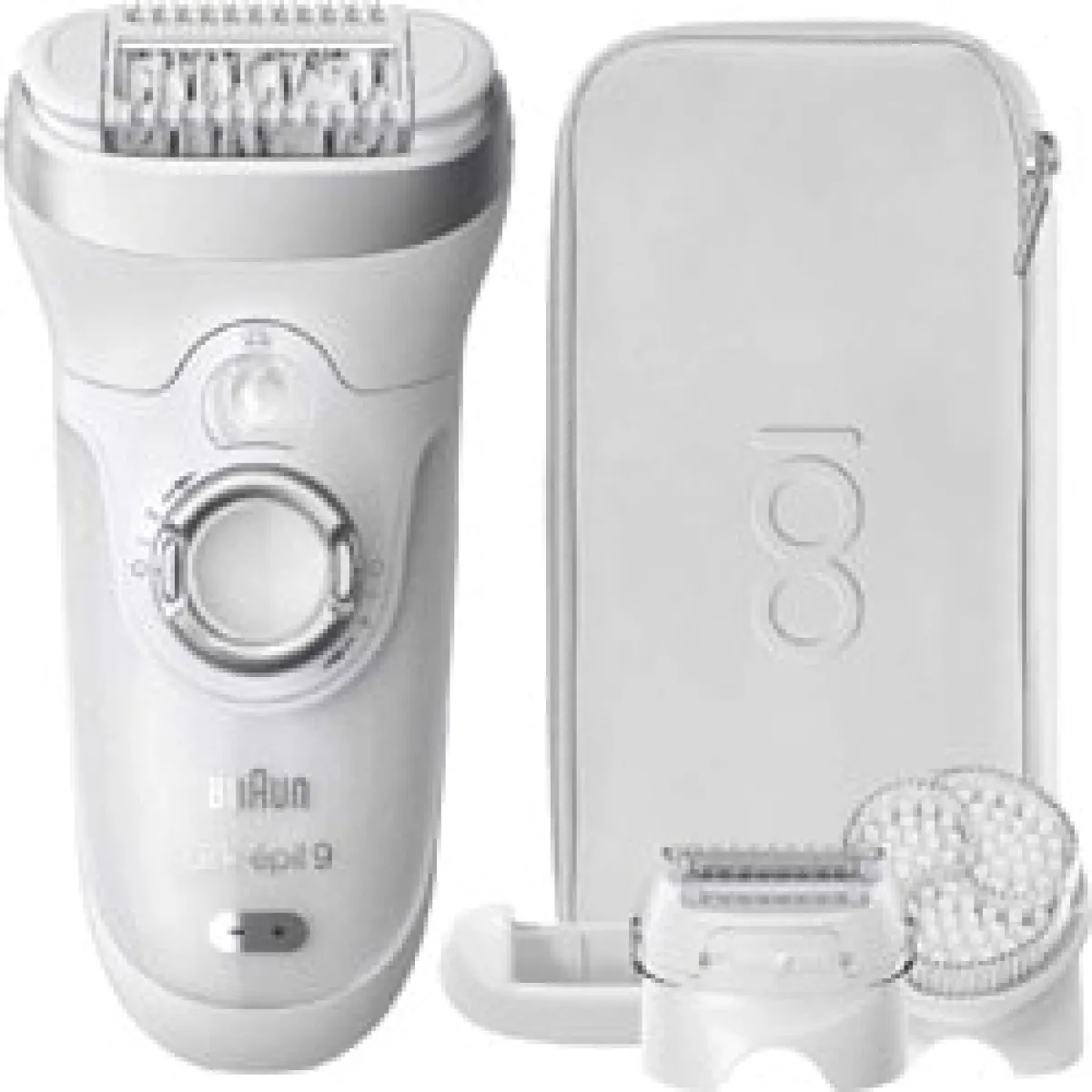 Braun Silk-epil 9 9720 100. Yıl Özel Max Serisi 4'ü 1 Arada Seyahat Çantası + Epilasyon Aleti