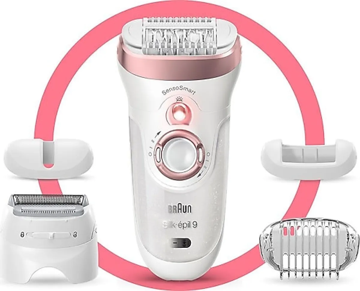 Braun Silk Epil 9 9725 SensoSmart Islak Kuru 2in1 Epilatör
