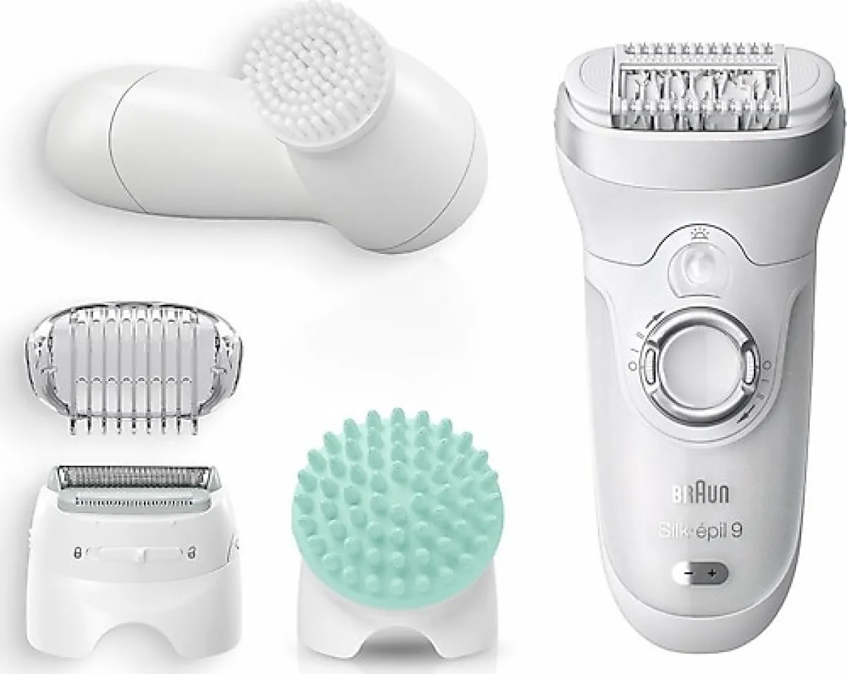 Braun Silk Epil 9 9865 SensoSmart Islak Kuru 4'ü 1 Arada Epilatör