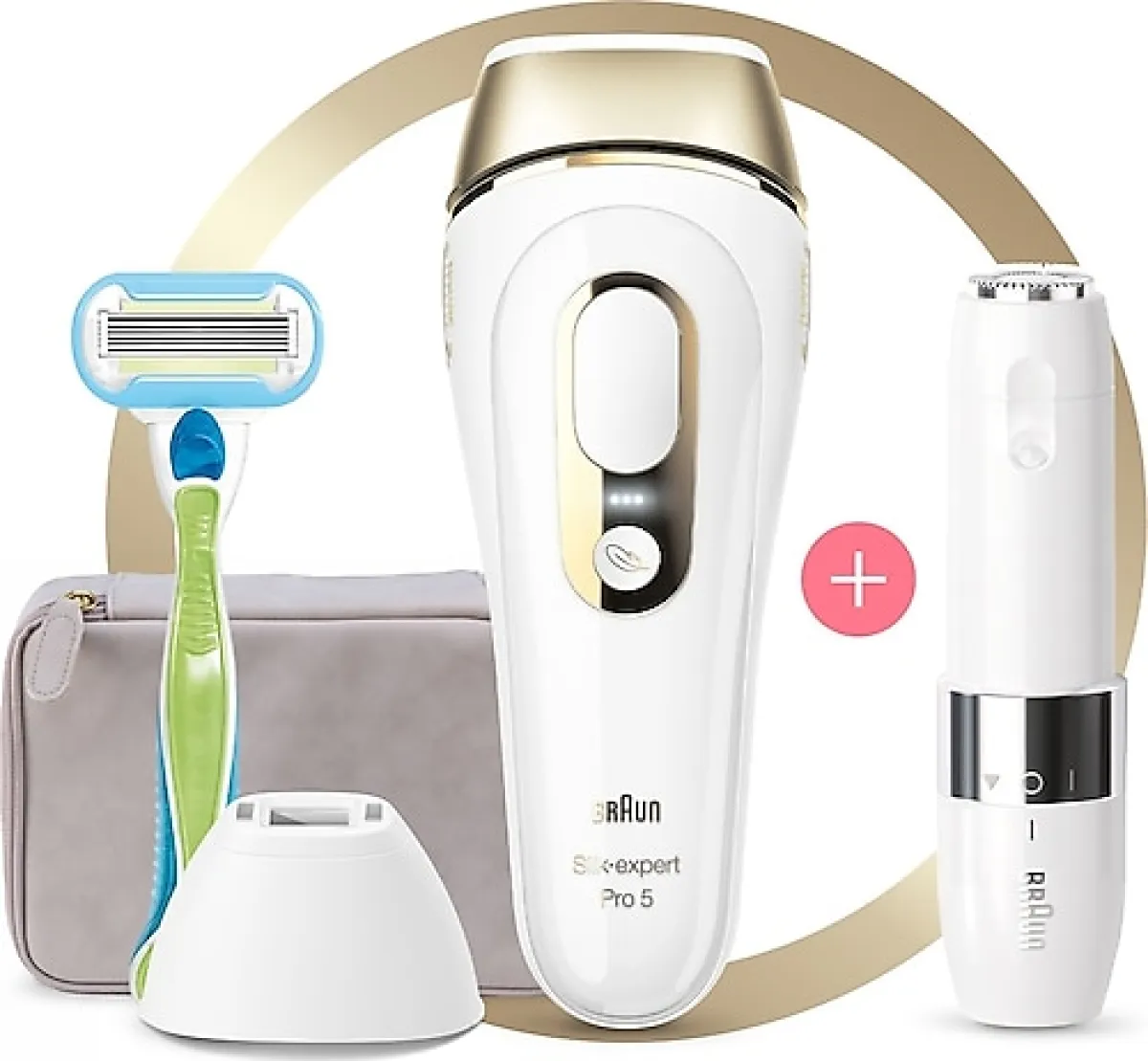Braun Silk Expert PL5129 Yeni Nesil IPL 400.000 Atımlı + FS 1000 Mini Düzeltici