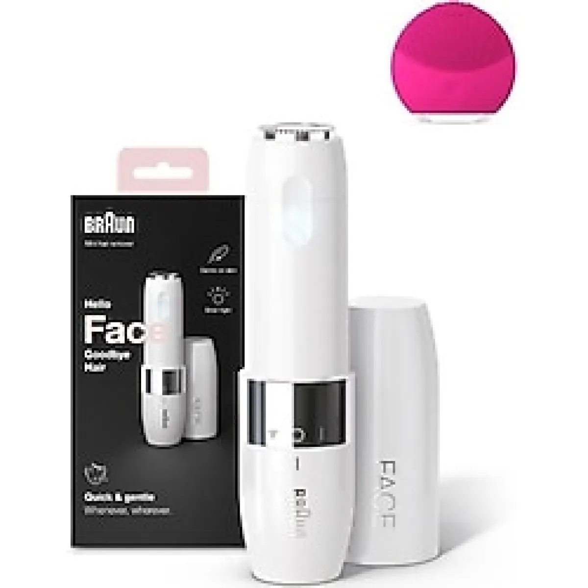 Braun Yüz Epilasyon Makinesi Hızlı Ve Acısız Tüy Alma Şeftali Tüyleri Dahi Smartlight Işık Garantili