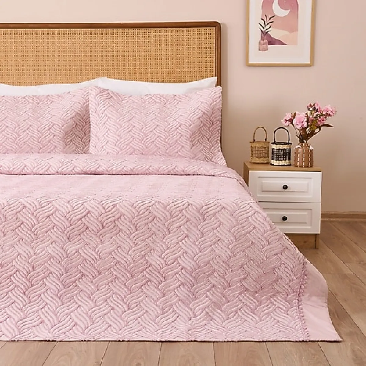 Brilliant Elenora Çift Kişilik Yatak Örtüsü Takımı