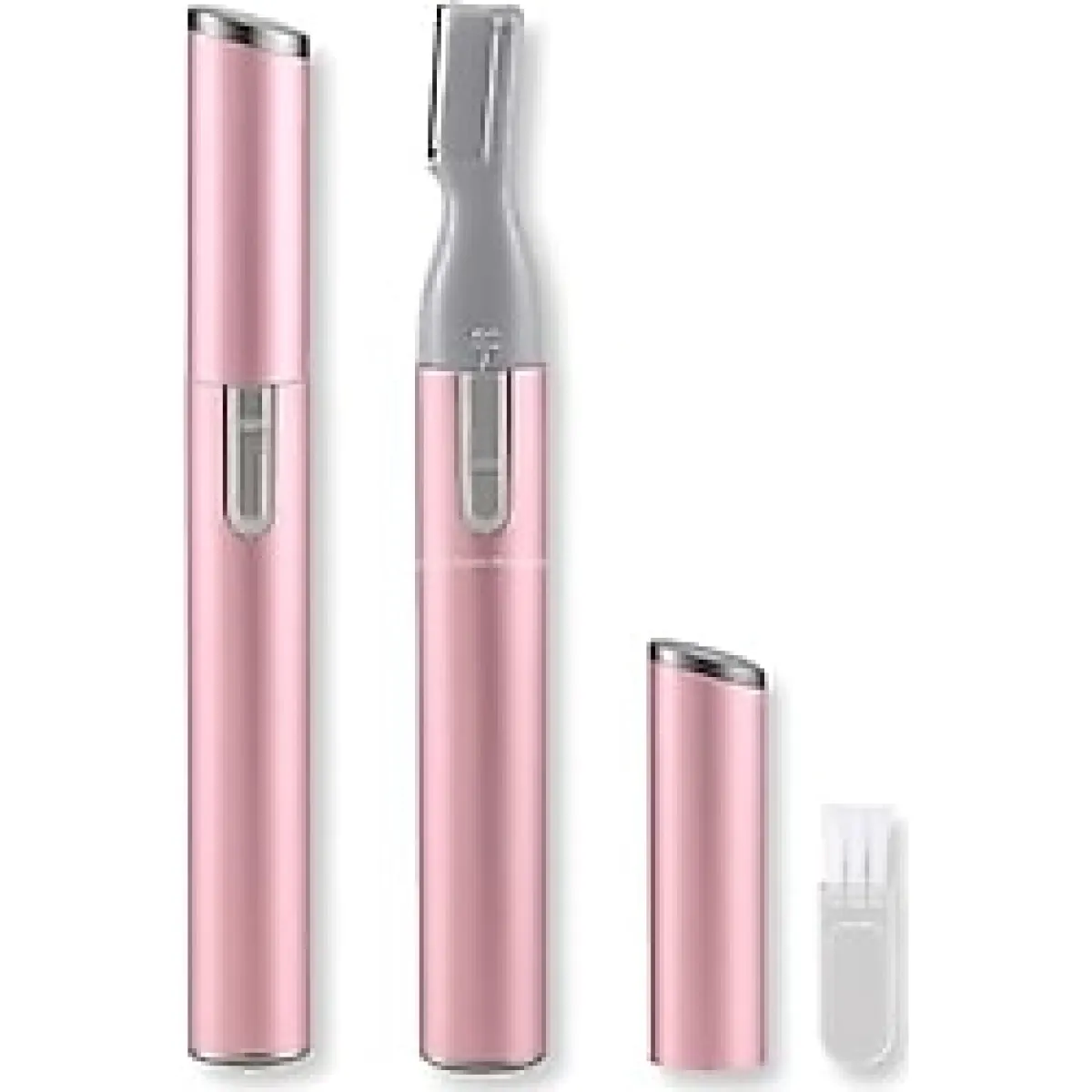 Busstier Elektrikli Kaş Düzeltici, Yüz ve Vücut İçin Tüy Alma Makinesi, Kaş Tıraş Makinesi, Dudak Üstü ve Çene Tüy Kesici, Kaş Tarağı Dahil, Pille Çalışır, Hassas ve Acısız Kullanım (Pembe)