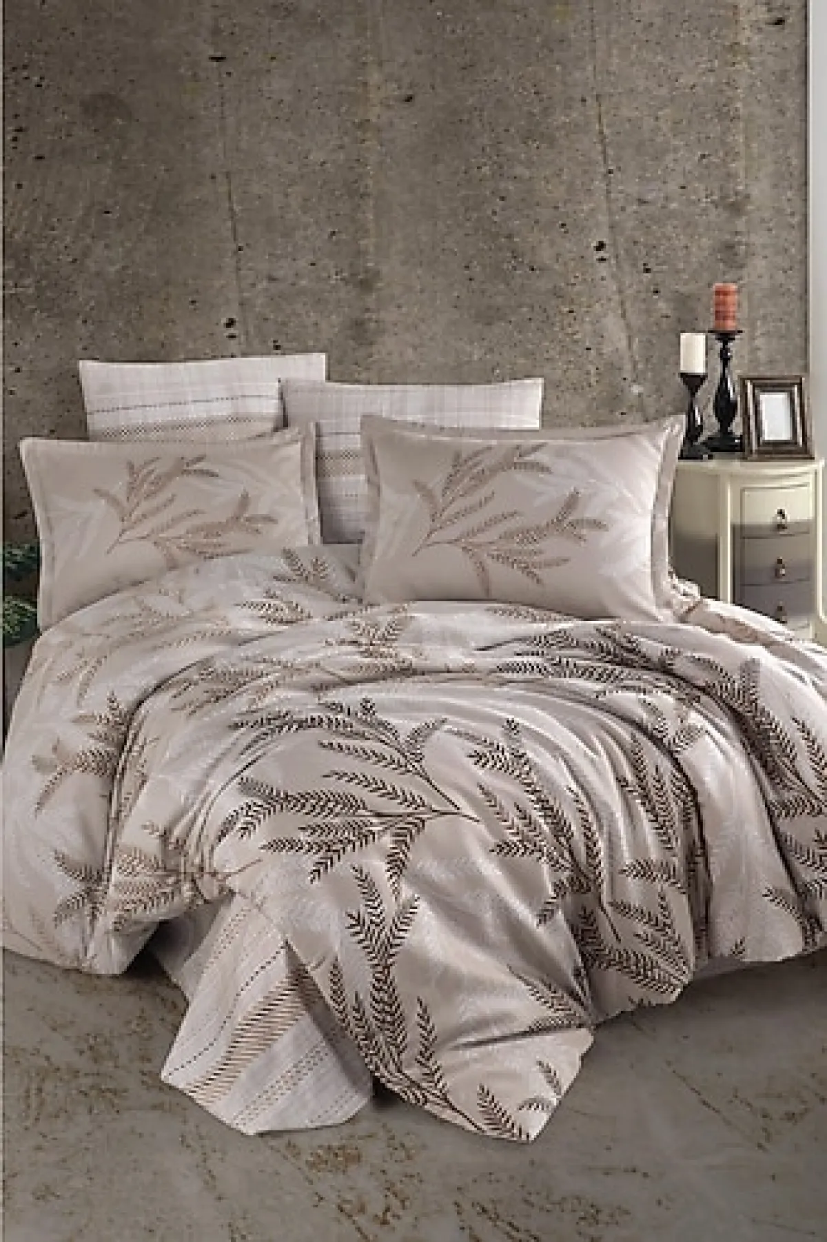 Clasy Alisa Saten Çift Kişilik Uyku Seti