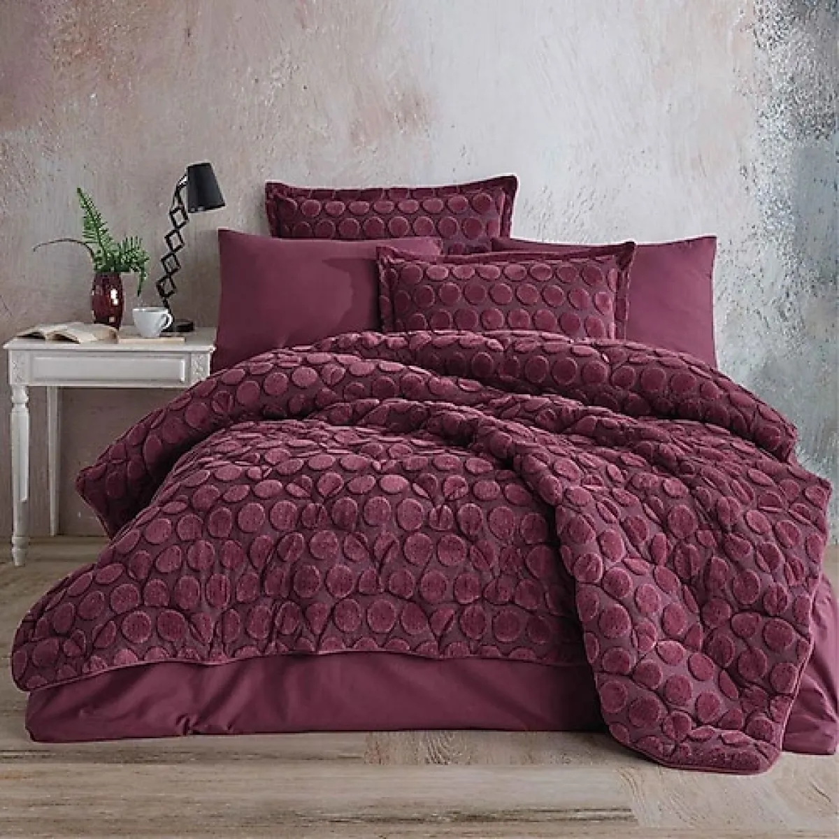 Clasy Perle Wellsoft Jakarlı Tek Kişilik Uyku Seti