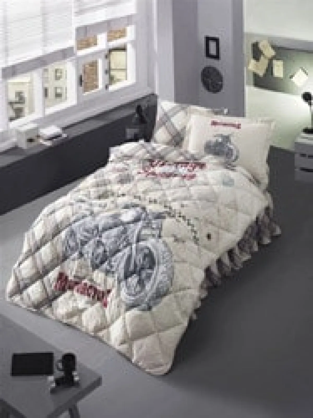 Clasy Speedway Mavi Tek Kişilik Uyku Seti