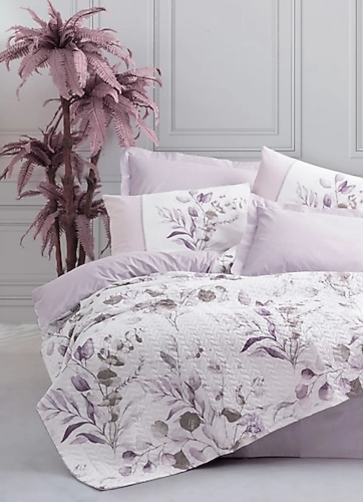 Cotton Box Nadia Lila Çift Kişilik Complete Set