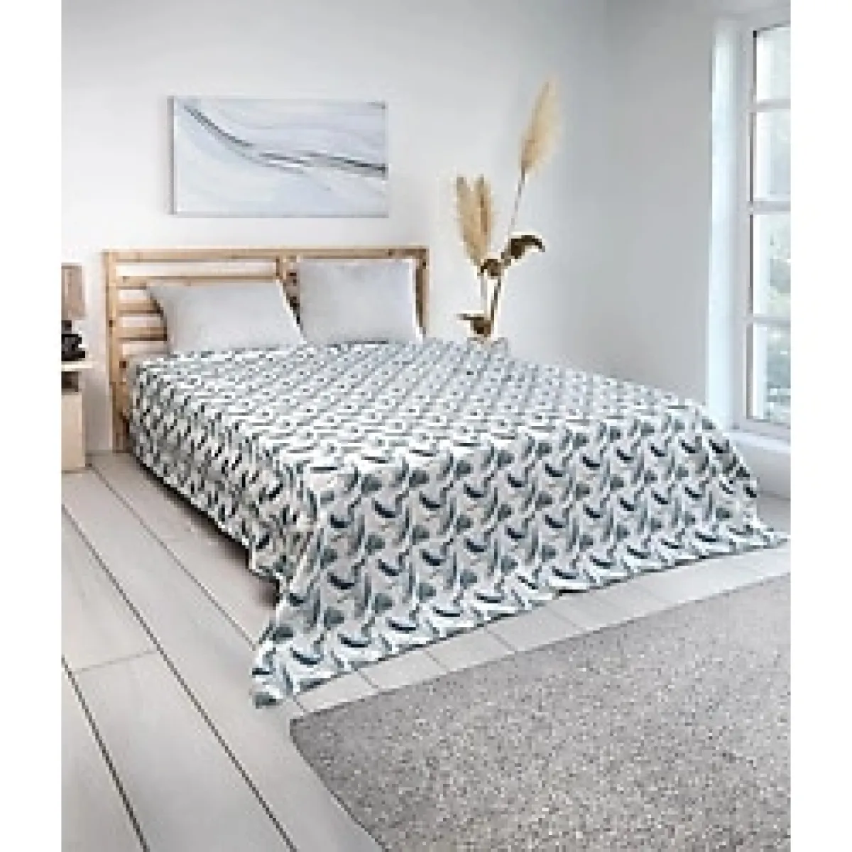 Cotton Collection Çift Kişilik Pike Mint