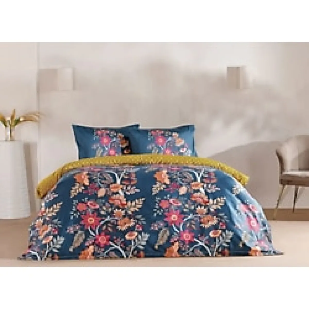 Doqu Home Saten Nevresim Takımı Celebrity Çift Kişilik - Yeşil