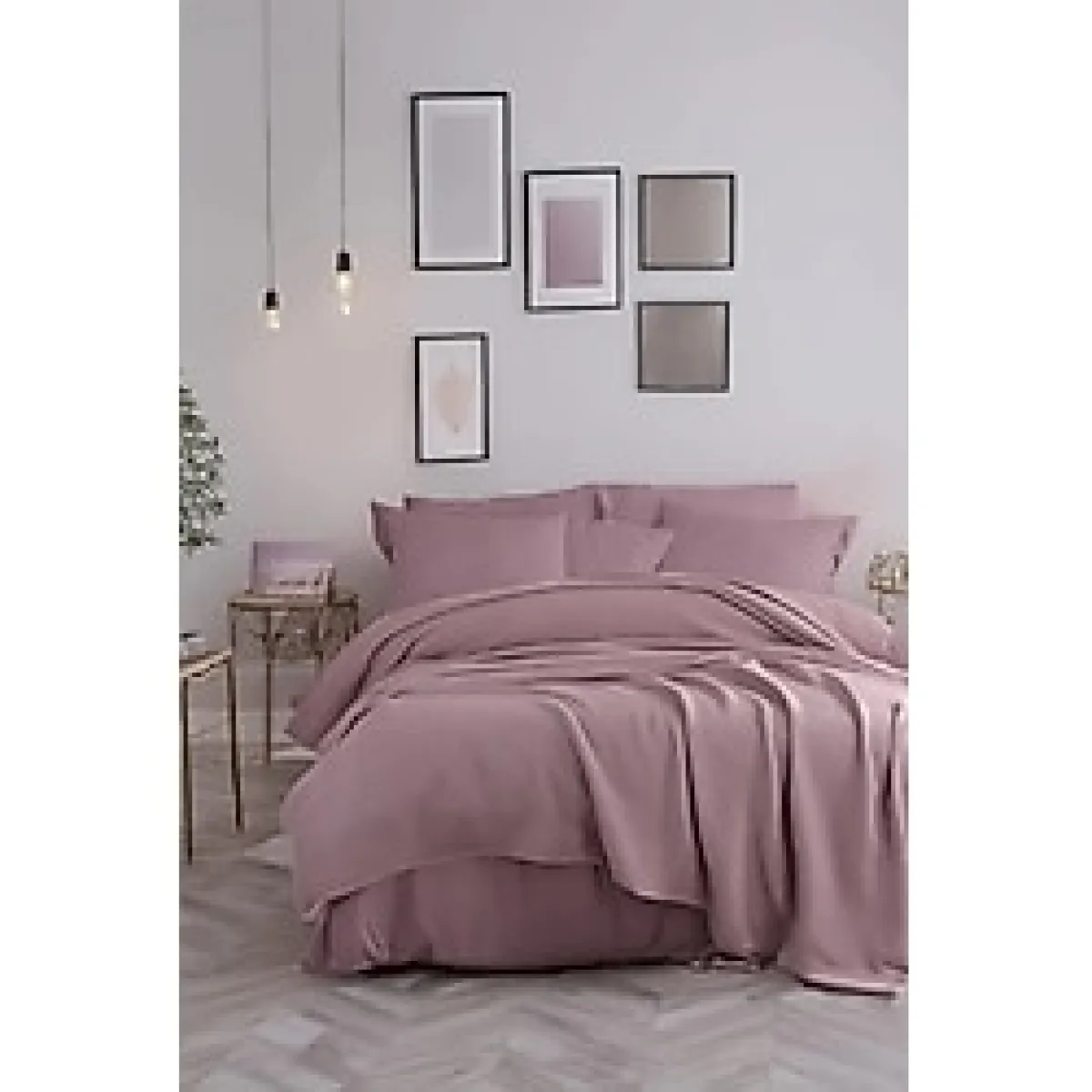 Ecocel Pike Örtü Battal MegaKing 260x230cm Karde Mürdüm