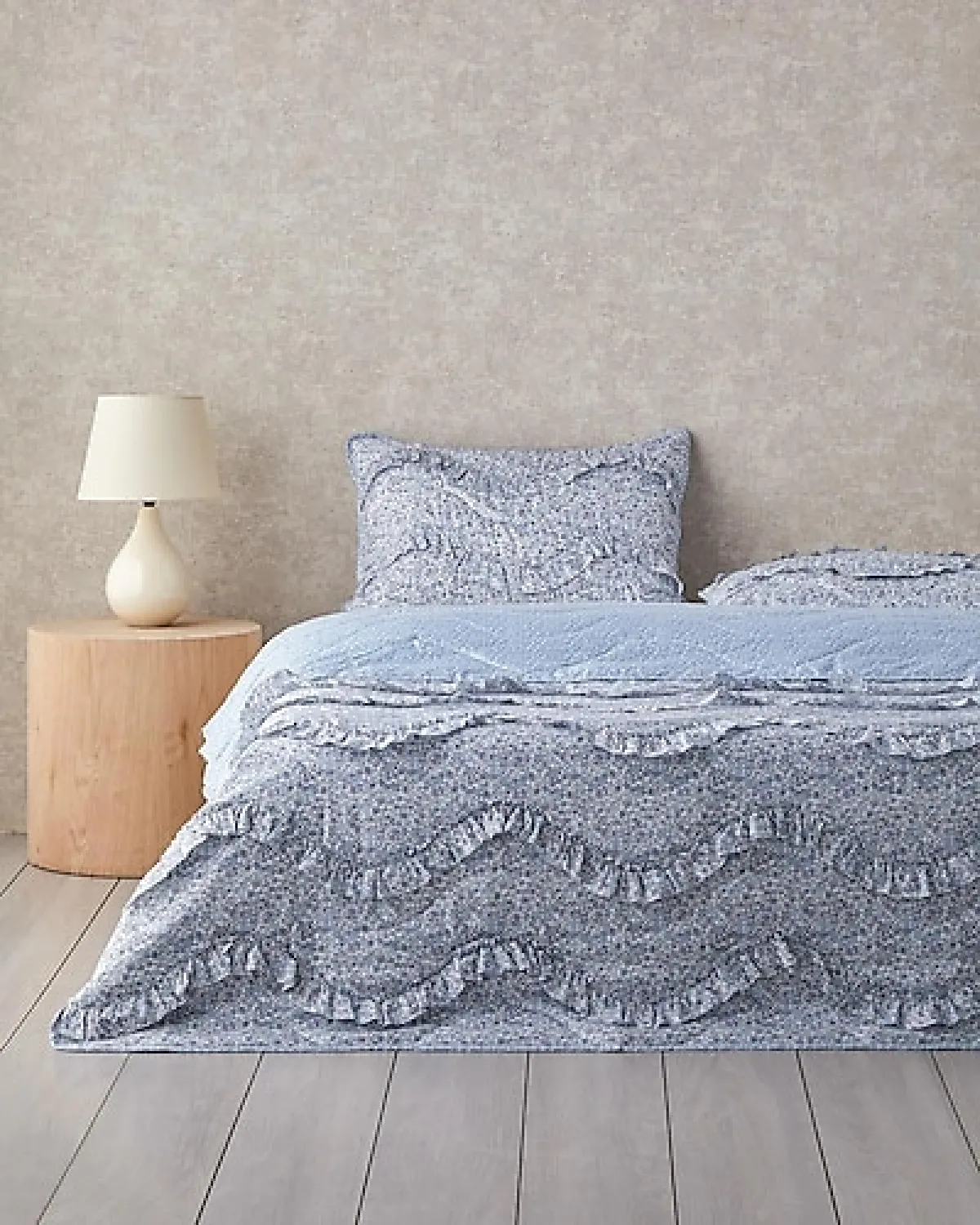 English Home Floral Euphoria Çift Kişilik Yatak Örtüsü Takımı