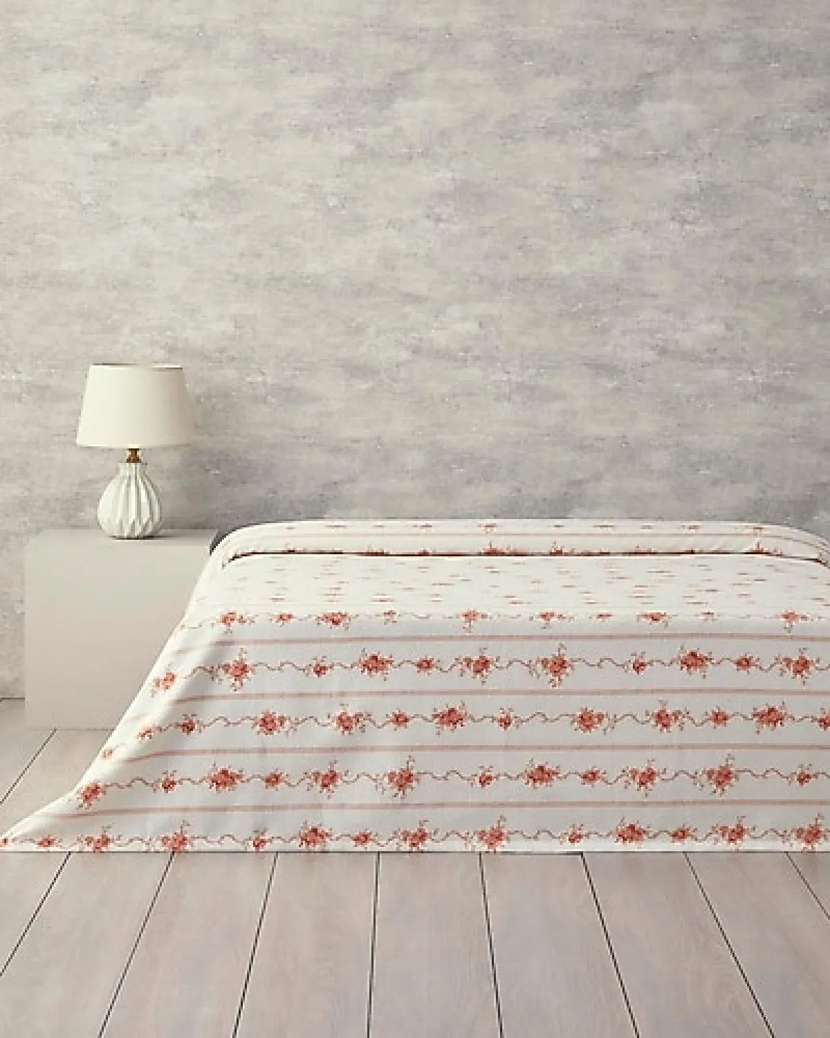 English Home Flower Line Tek Kişilik Pike