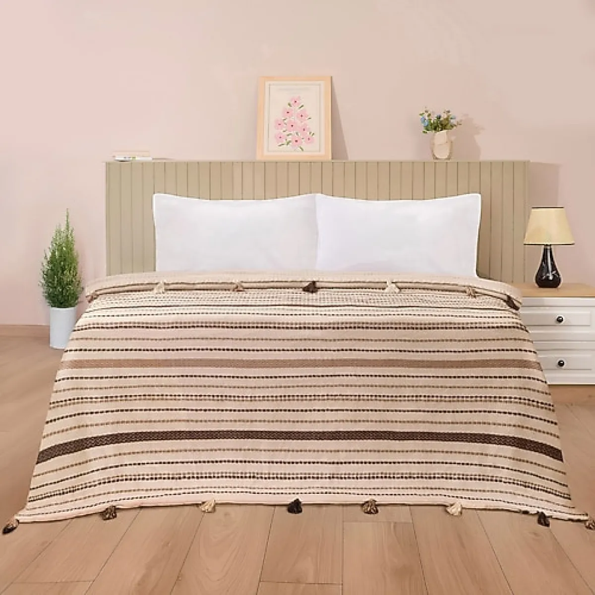 Evidea Soft Austin Çift Kişilik Yatak Örtüsü