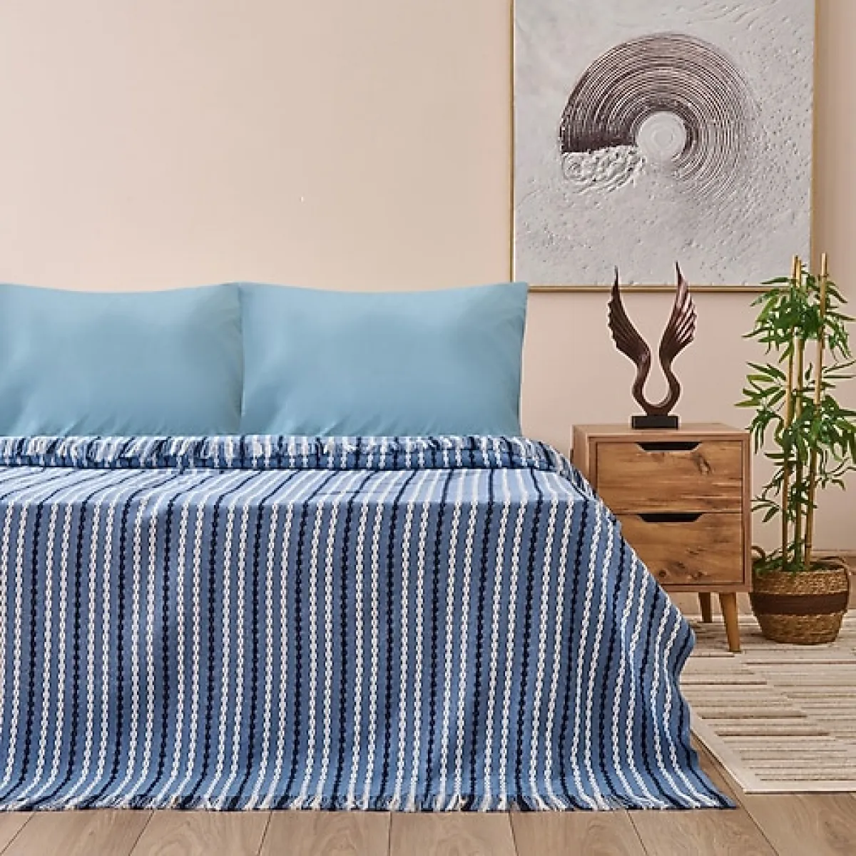 Evidea Soft Nautis Tek Kişilik Pike