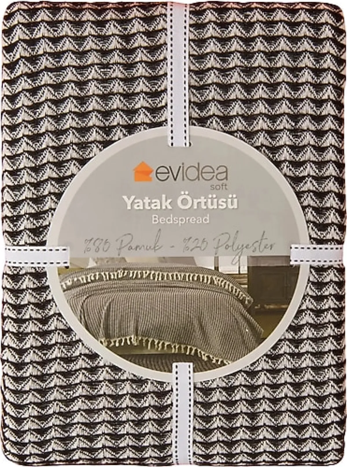 Evidea Soft Punto Çift Kişilik Yatak Örtüsü