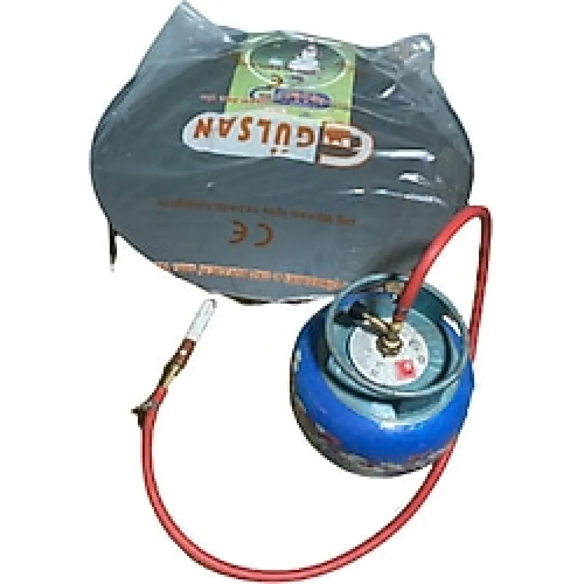 gülsan Tüplü Sac Ocak 65 Cm Dedantörlü Set Kavurma Gözleme Ekmek Yufka Sacı