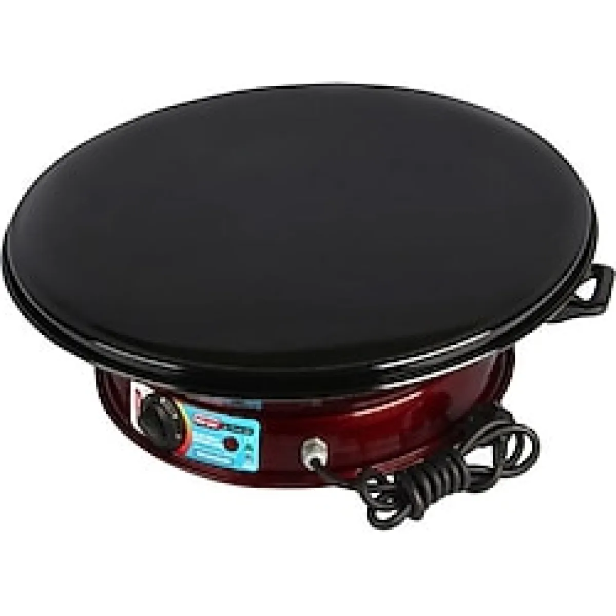 Güryan Elektrikli Ekmek Gözleme Katmer Yufka Sacı Emaye Yüzey - - Siyah