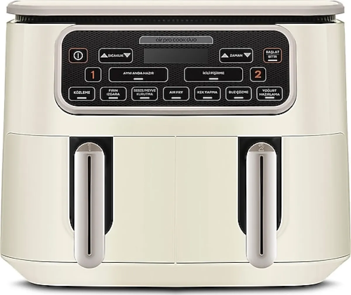 Karaca Air Pro Cook Duo Köz XXXL 8 lt Yağsız Fritöz