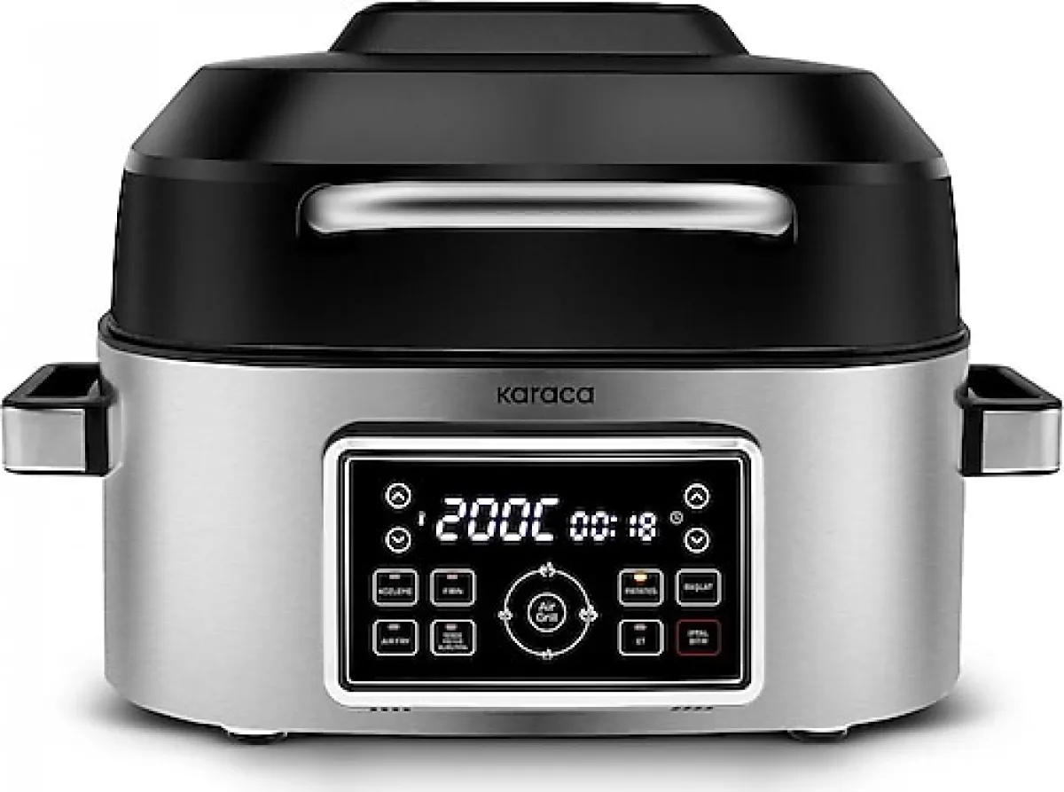 Karaca Gastro Grill 6 lt Izgaralı Yağsız Fritöz