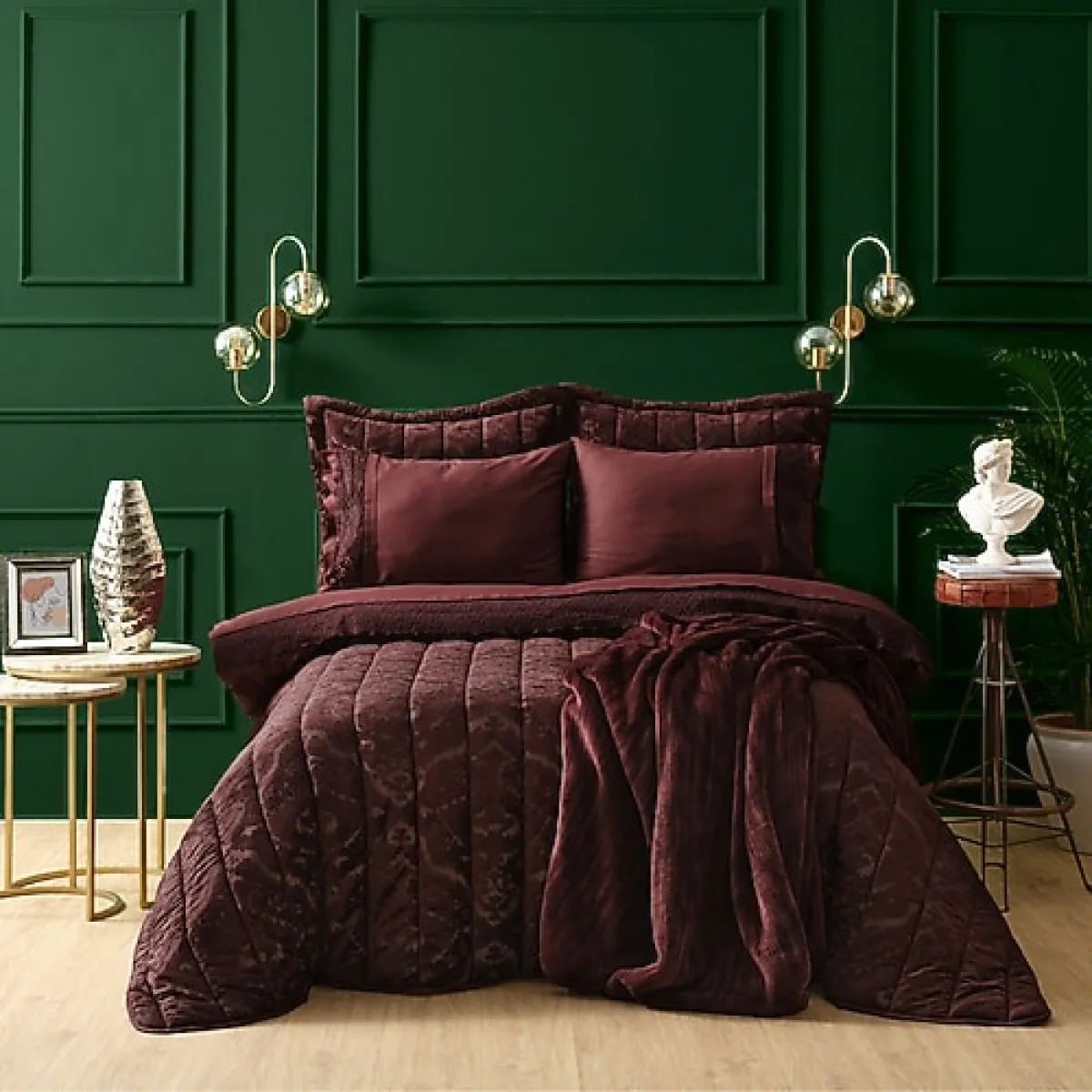 Karaca Home Alba İkat 8 Parça Çeyiz Seti