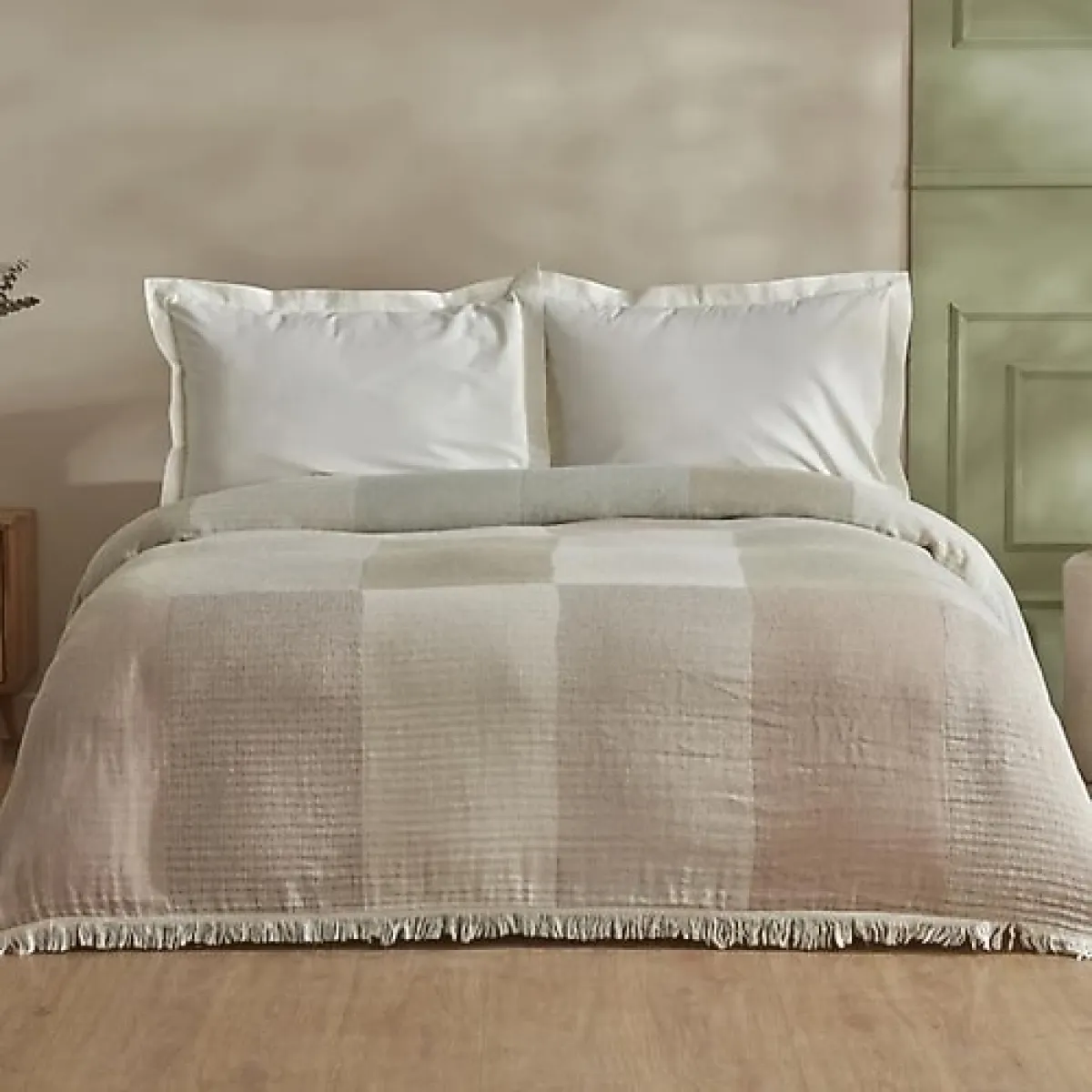 Karaca Home Cube Müslin Çift Kişilik Pike