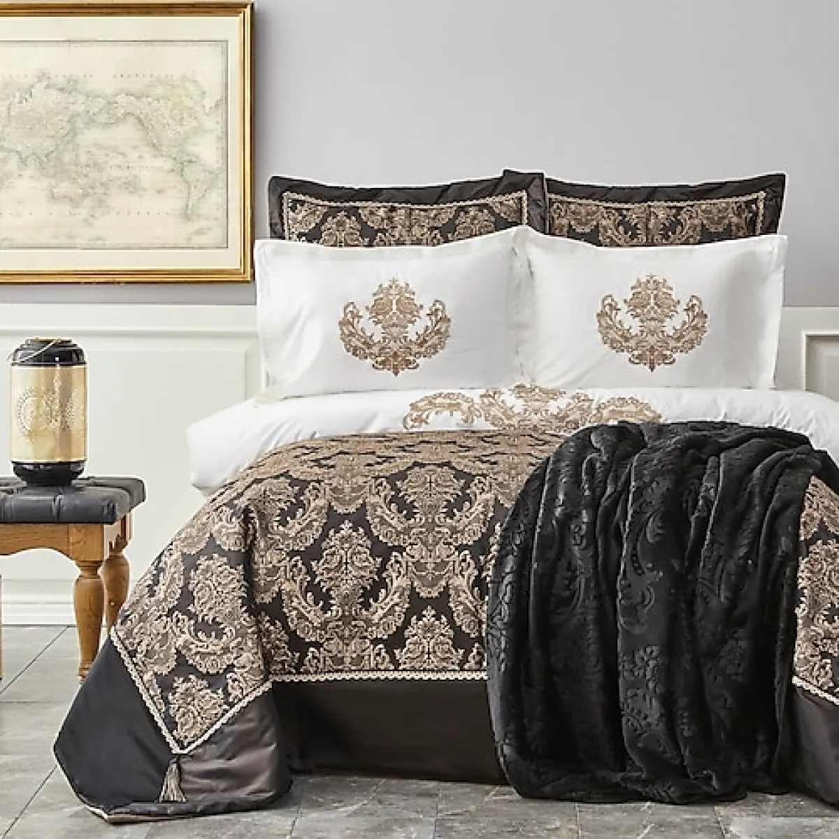 Karaca Home Helena 10 Parça Çeyiz Seti Vizon