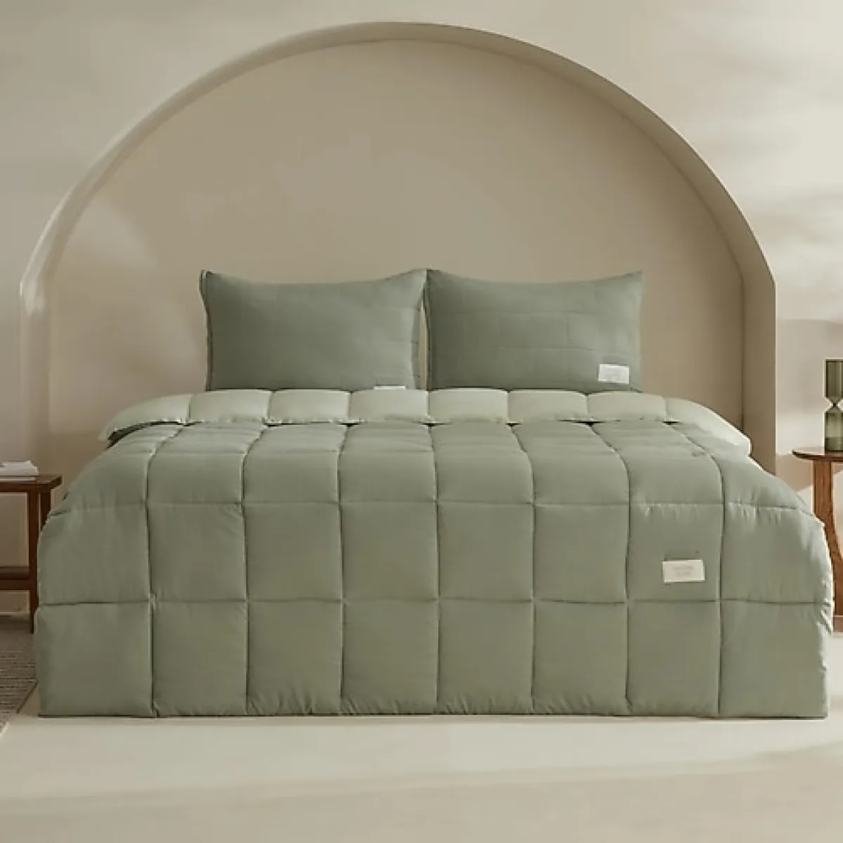 Karaca Home Relax Yeşil Çift Kişilik Comfort Uyku Seti