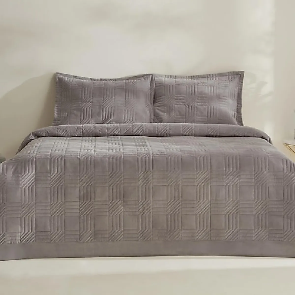 Karaca Home Sally Çift Kişilik Yatak Örtüsü Takımı