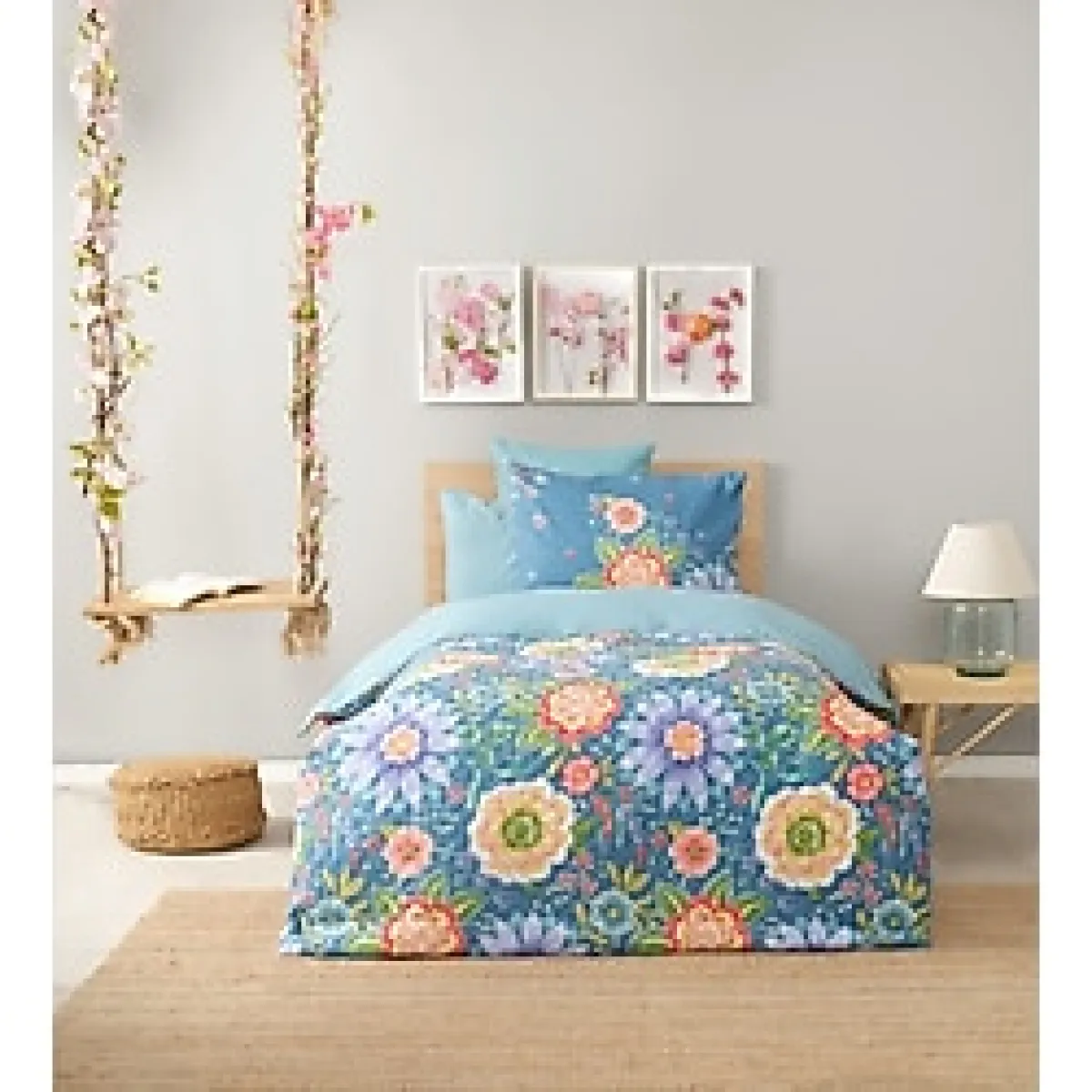 Karaca Home Young Florine %100 Pamuk Tek Kişilik Complete Takım - Renkli - 180 x 230 cm