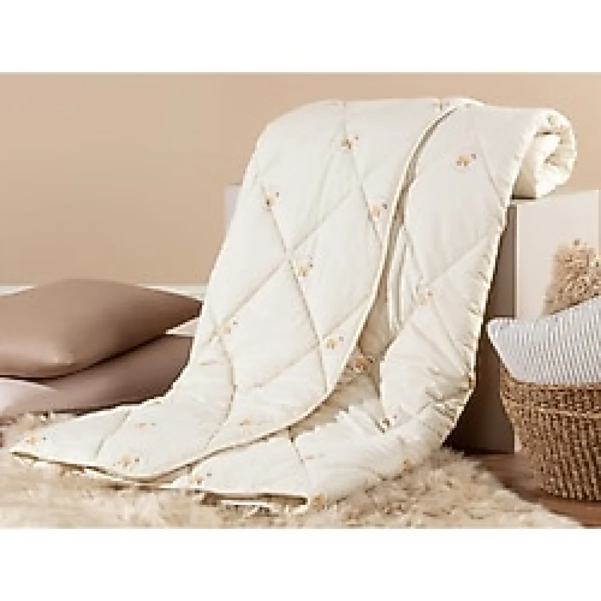 Madame Coco Fayence Tek Kişilik Yün Yorgan