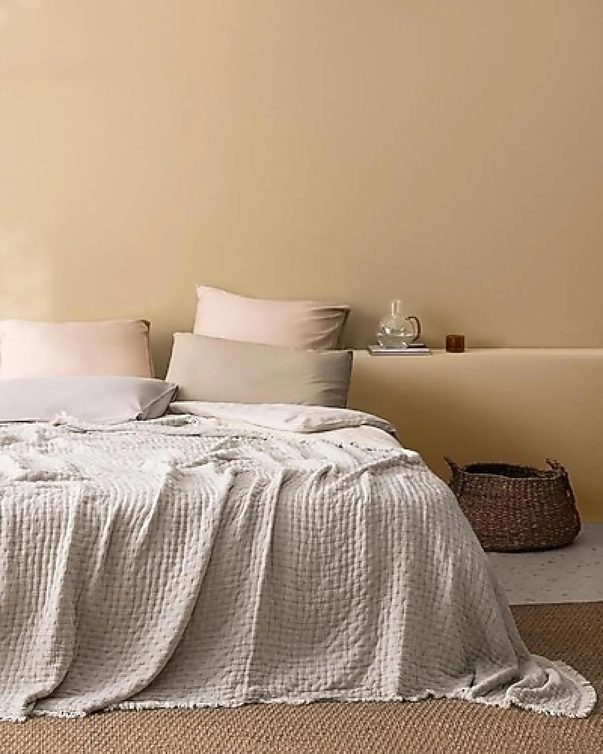 Madame Coco Grania Çift Kişilik Yatak Örtüsü