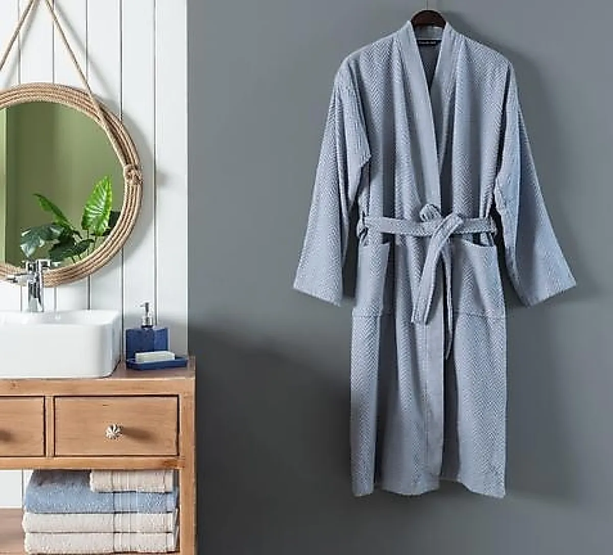 Madame Coco Nicola Kimono Erkek Bornoz