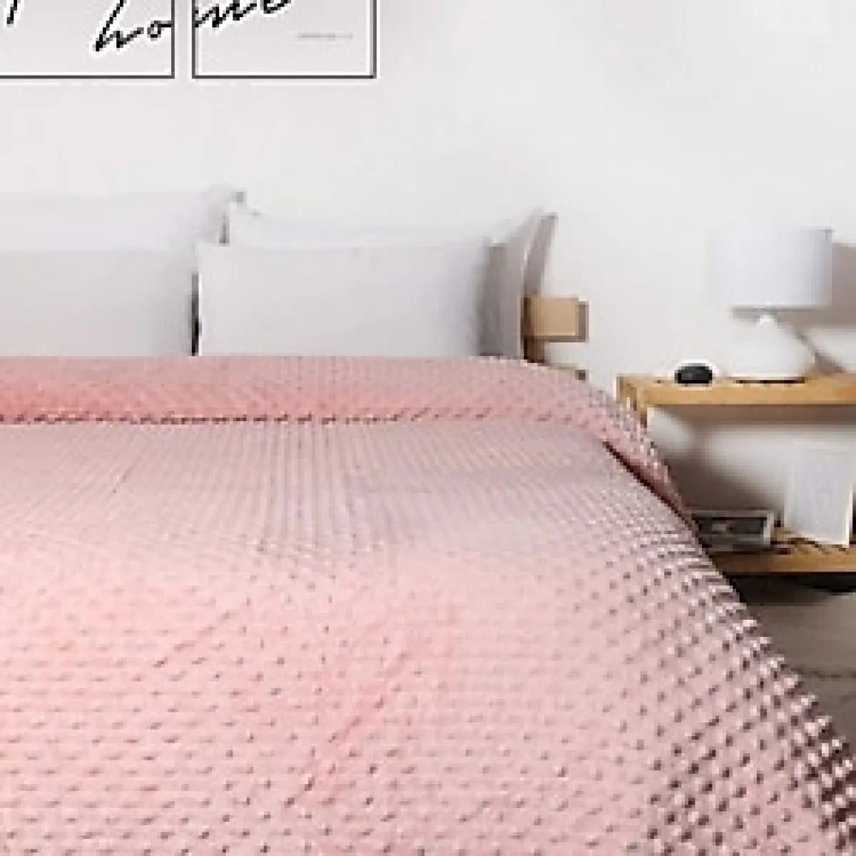 Merinos Pearl Tomurcuk 200x220 cm Çift Kişilik Battaniye