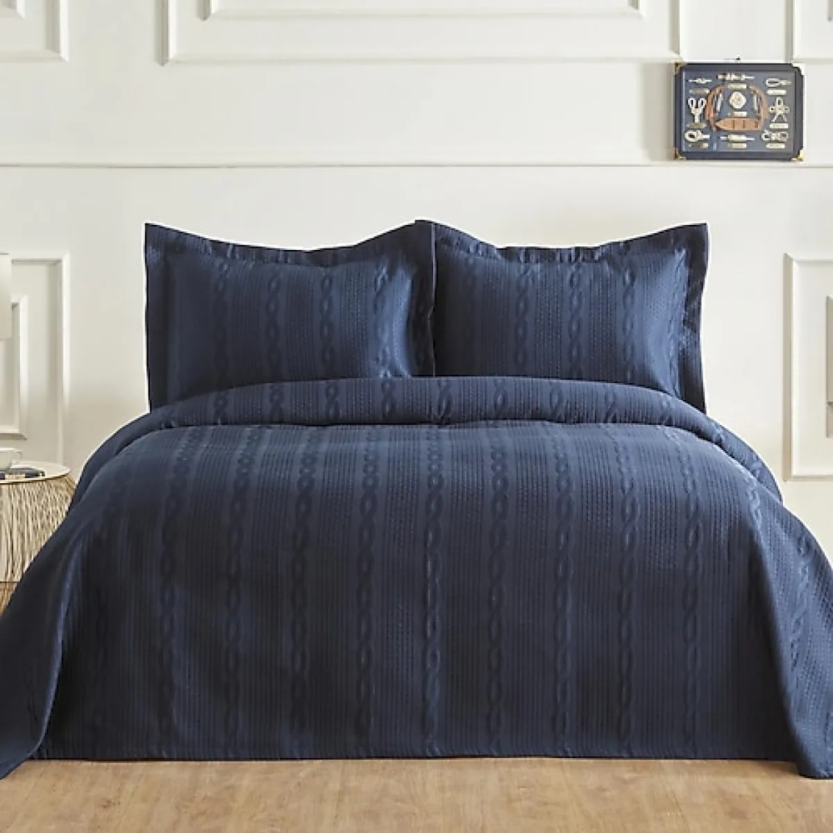 Nautica Home Rope Çift Kişilik Yatak Örtüsü Takımı