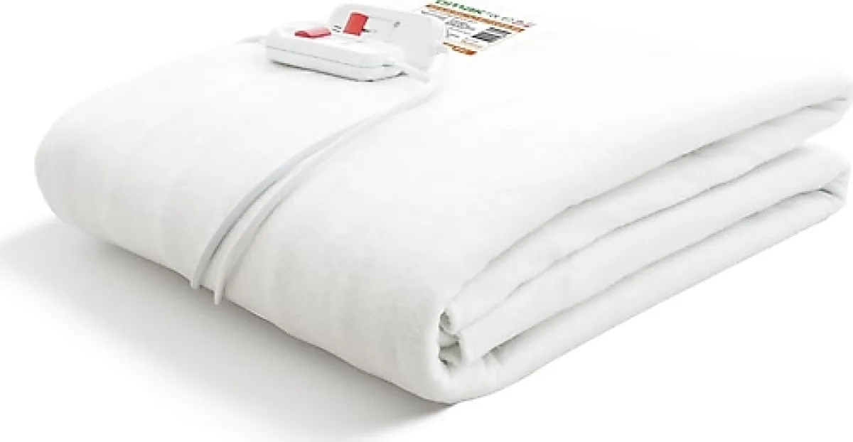 Omak İki Ayrı Kumandalı 140x170 cm Battal Boy Elektrikli Battaniye