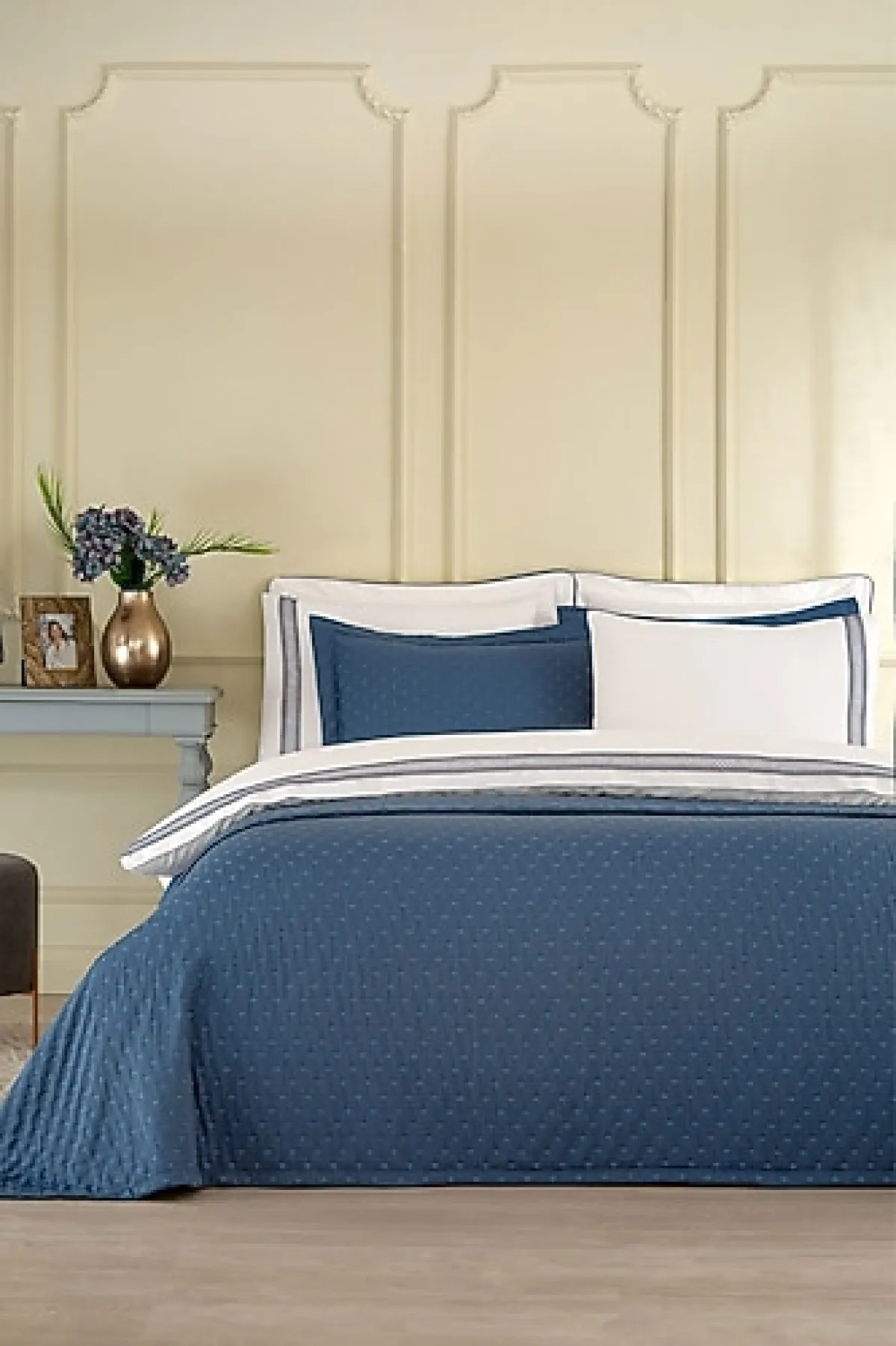 Özdilek Arus Lacivert 7 Parça Çeyiz Seti