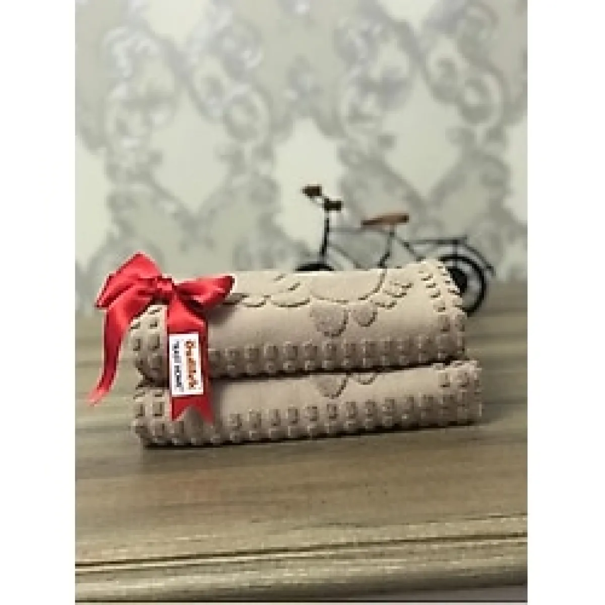 Özdilek Banyo Ayak Havlusu 2Li - Bej