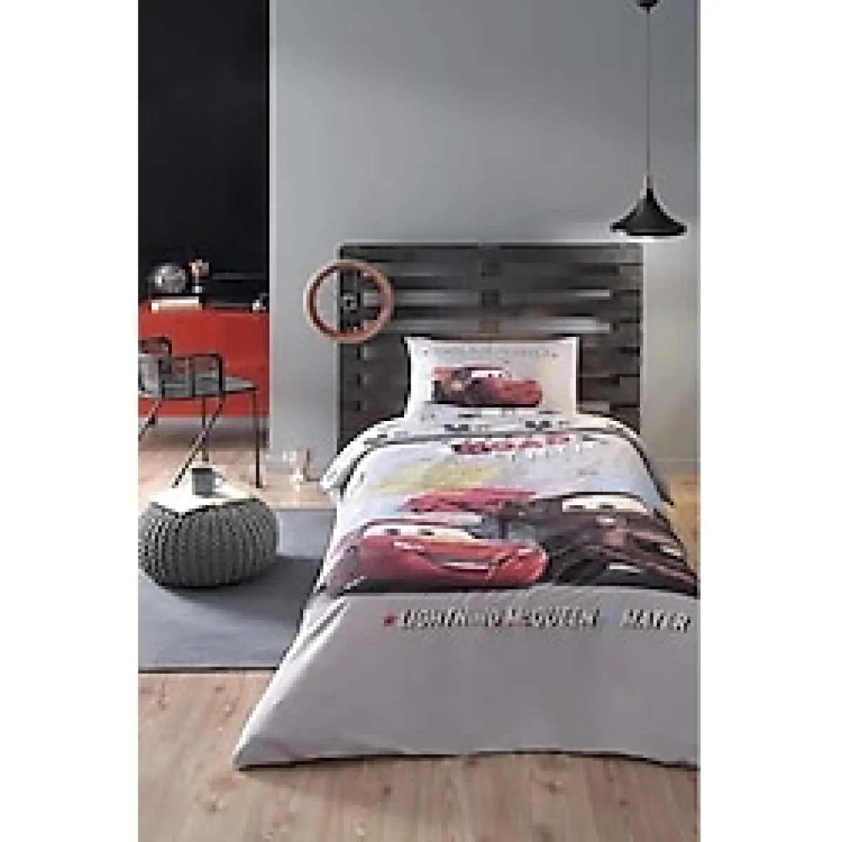 Özdilek Cars On The Road Tek Kişilik Disney Lisanslı Çocuk Nevresim, Tek Parça