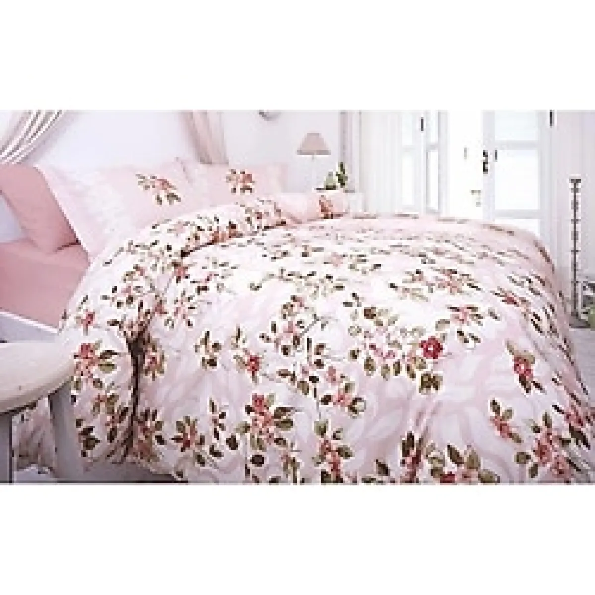 Özdilek Çift Kişilik Brenda Pudra Piera Ranforce Nevresim Takımı