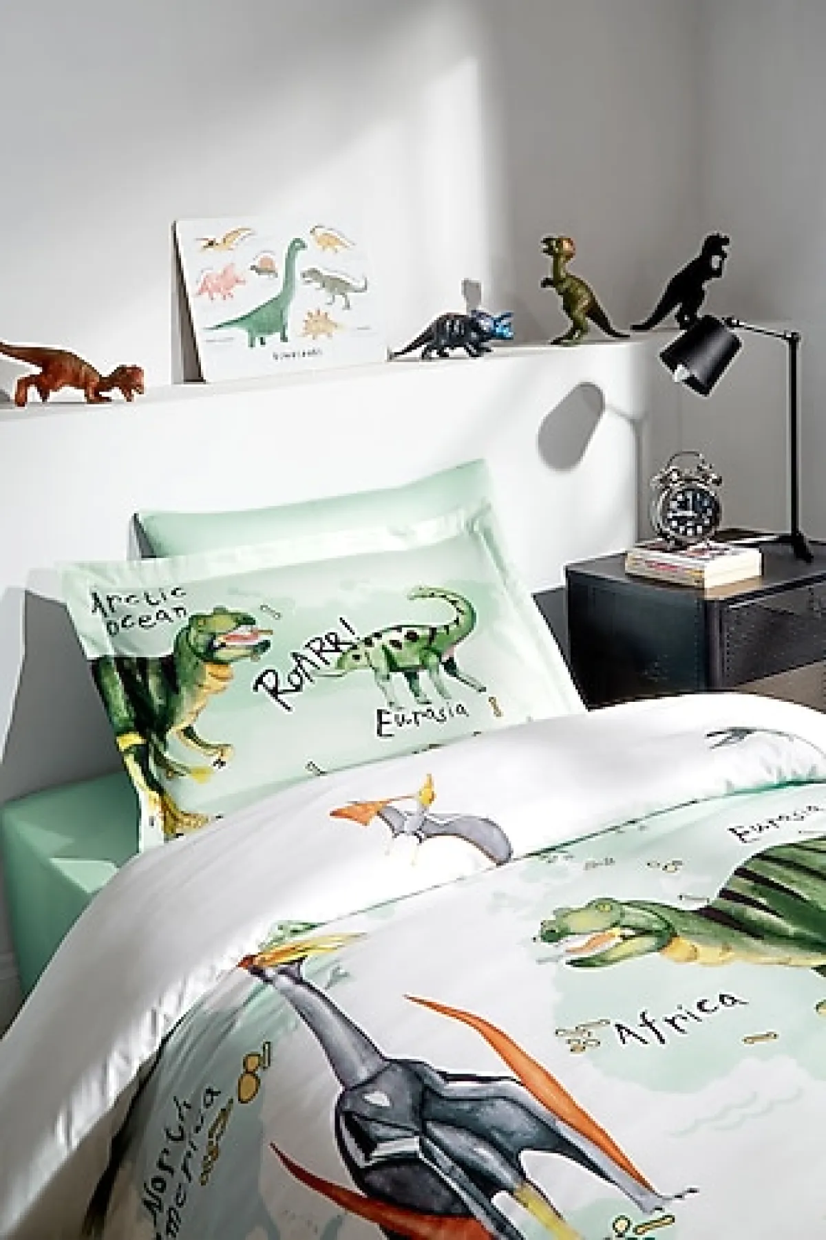 Özdilek Dinasour Time Lastikli Çarşaflı Tek Kişilik Nevresim Takımı