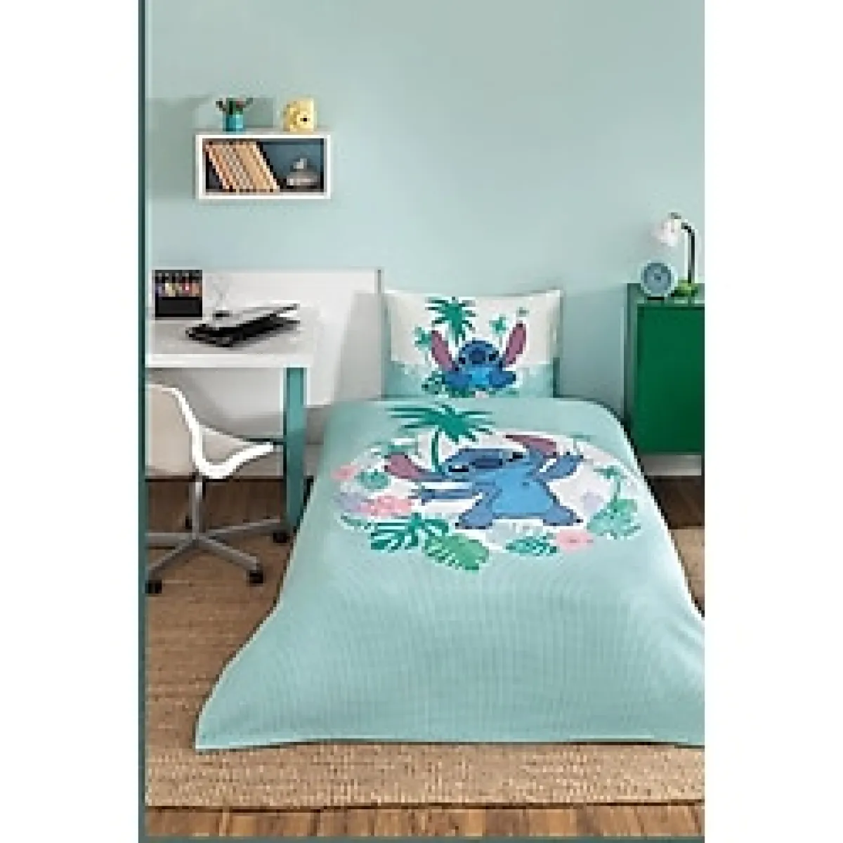 Özdilek Disney Stitch Summer Tek Kişilik Nevresim Takımı