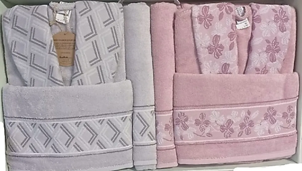 Özdilek Fiore Line Aile Bornoz Takımı