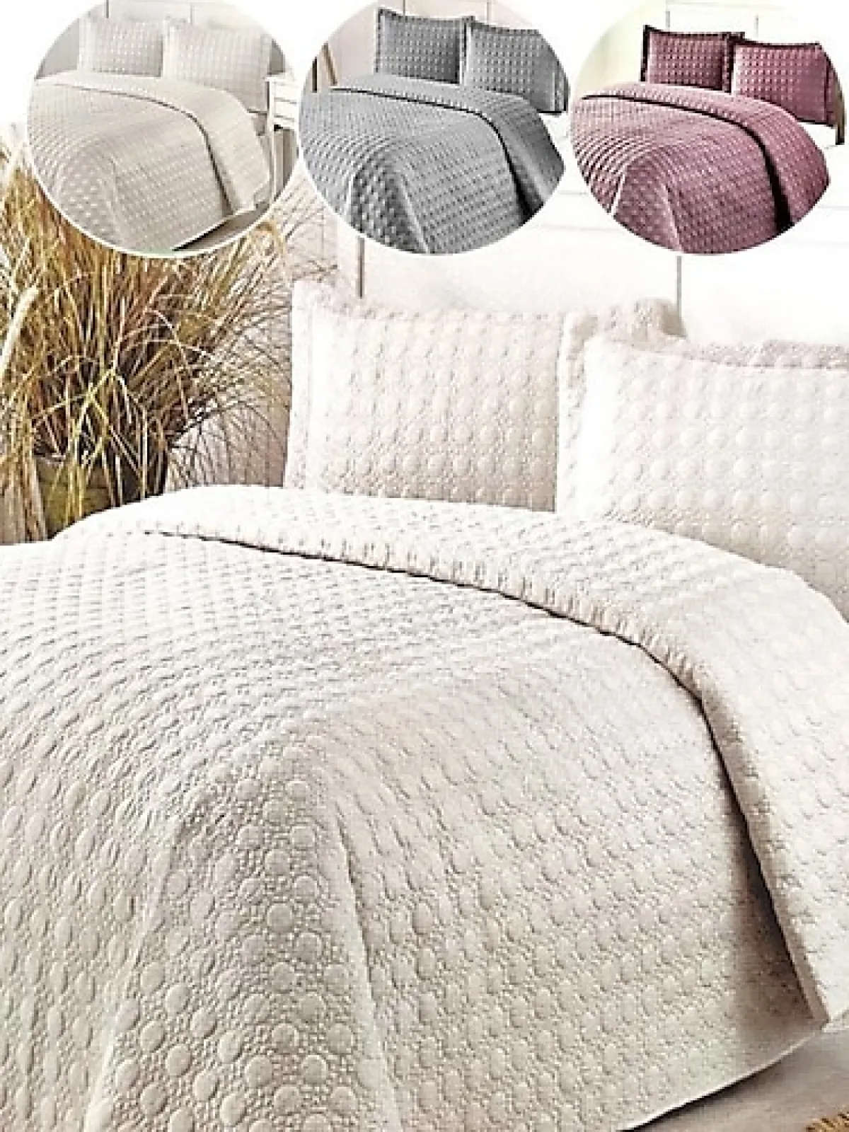 Özdilek Loseta Kapitone Tek Kişilik Yatak Örtüsü Takımı