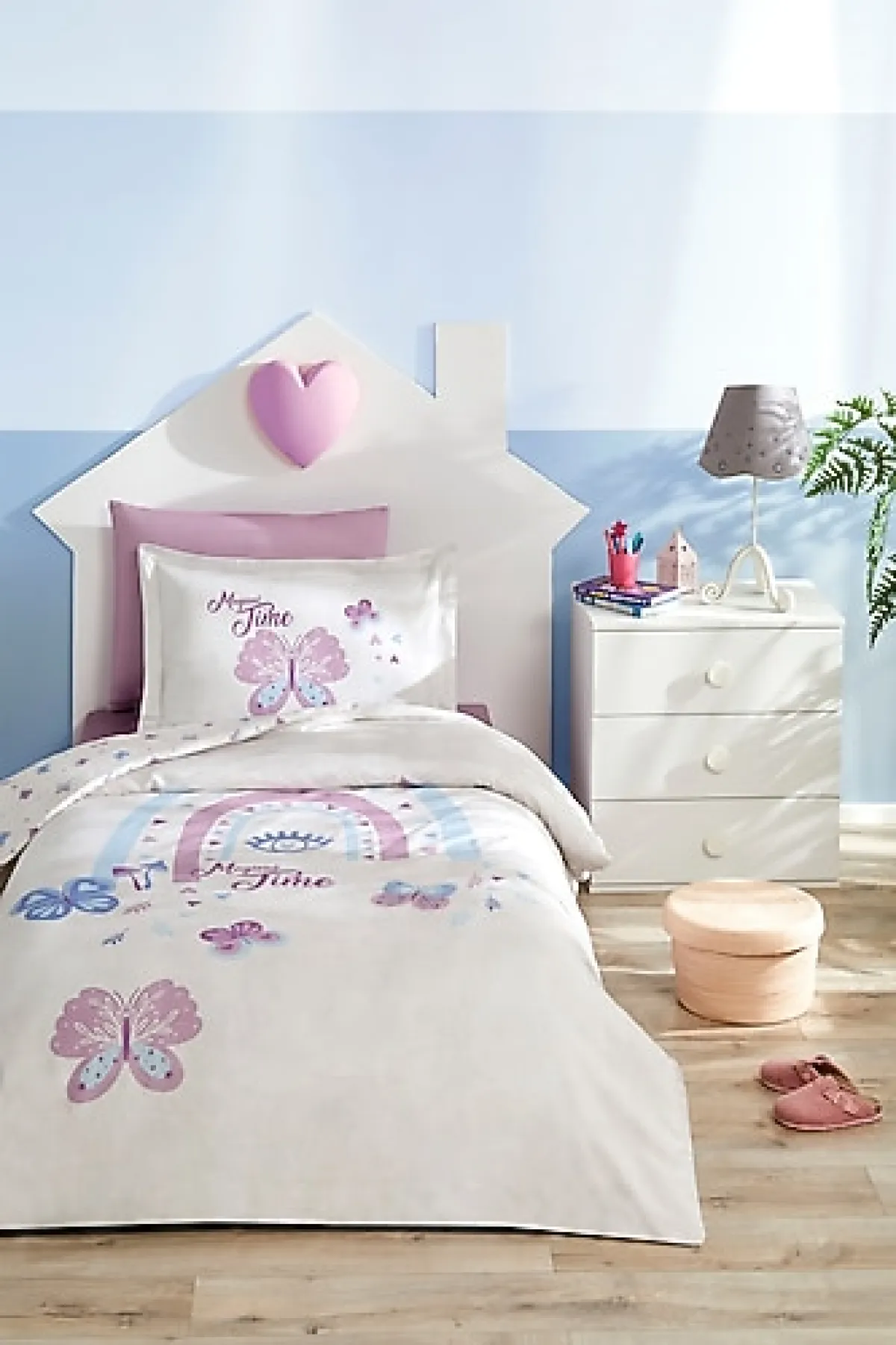 Özdilek Magical Time Lastikli Çarşaflı Pamuk Tek Kişilik Nevresim Takımı