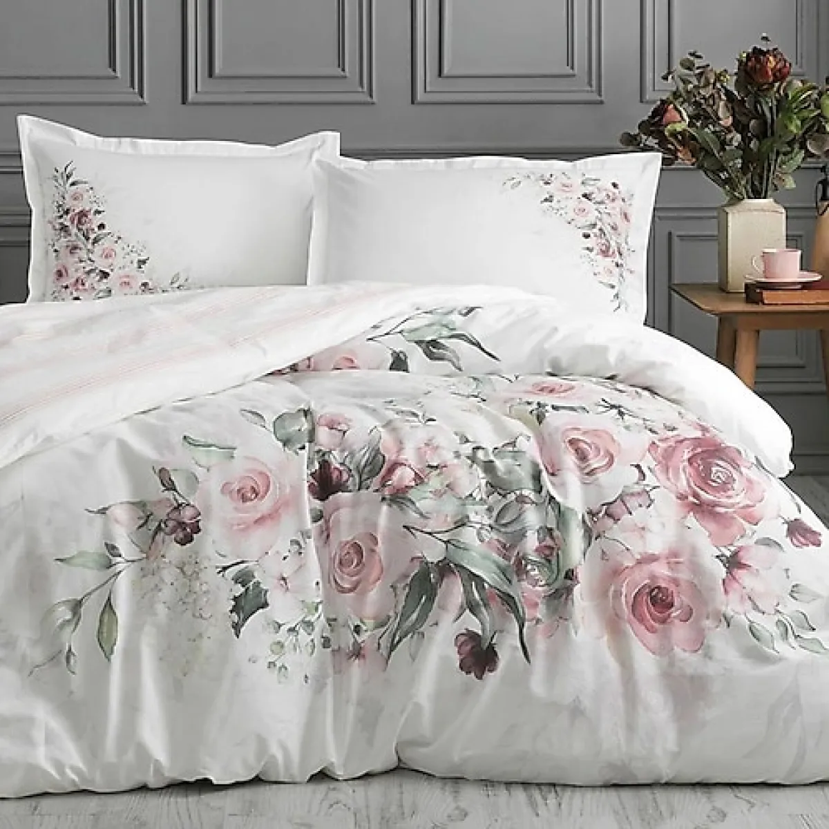 Özdilek Marco Rosa Pamuk Çift Kişilik Nevresim Takımı