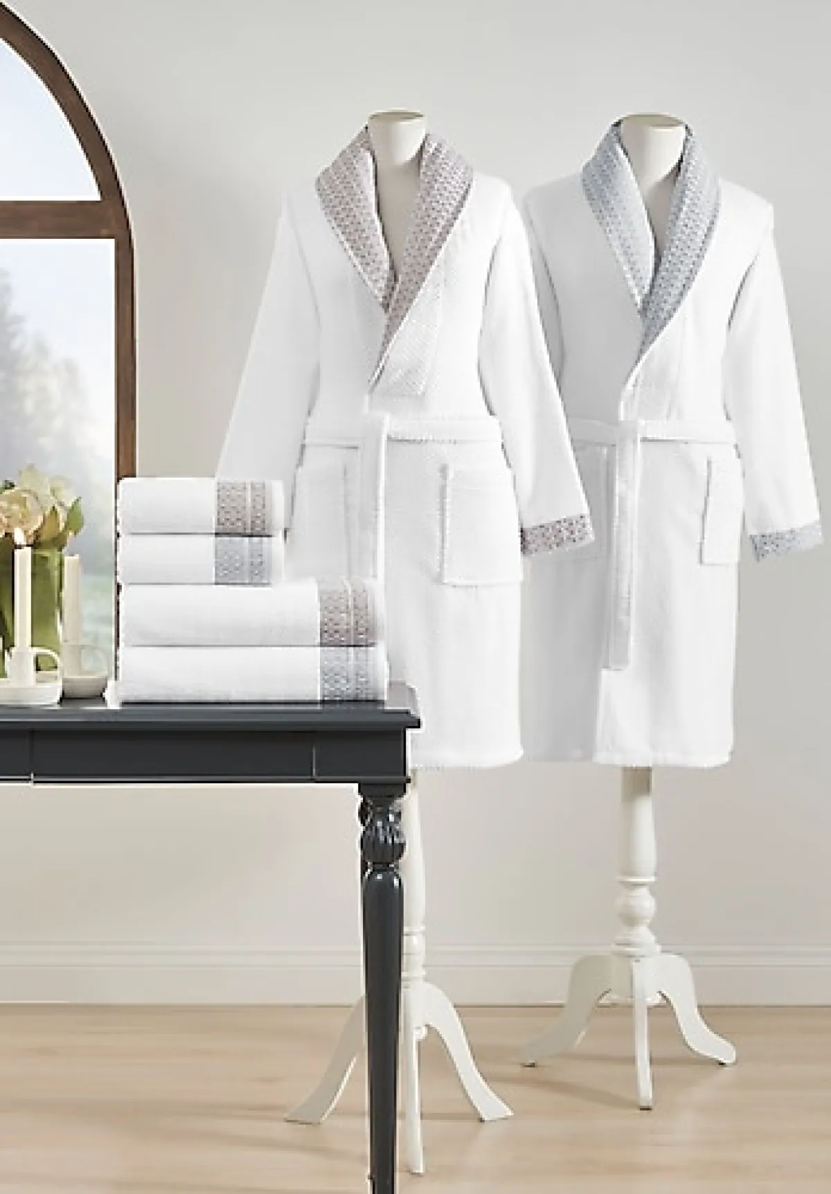 Özdilek Strap Aile Bornoz Takımı