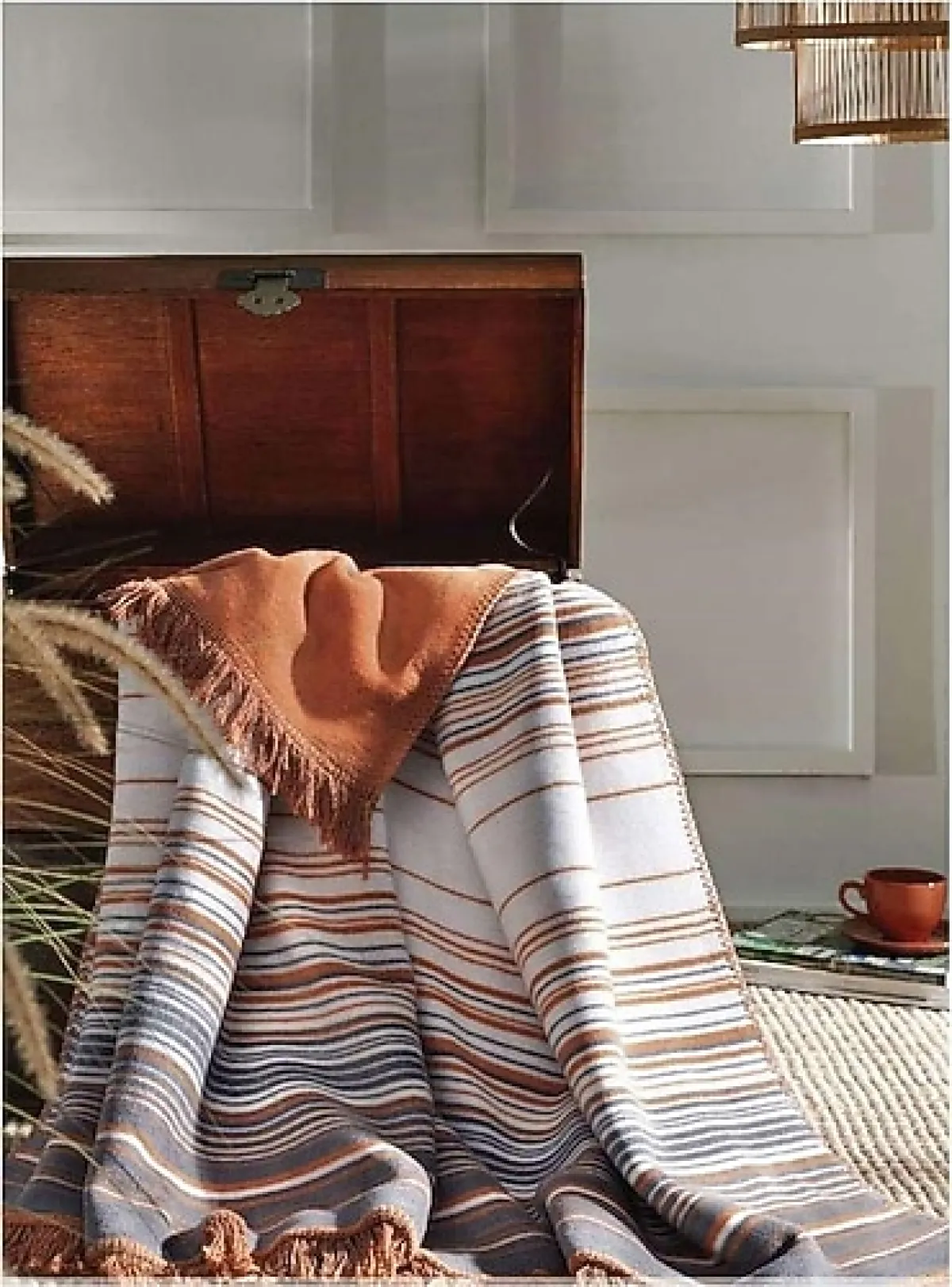 Özdilek Striped 130x170 cm TV Battaniyesi