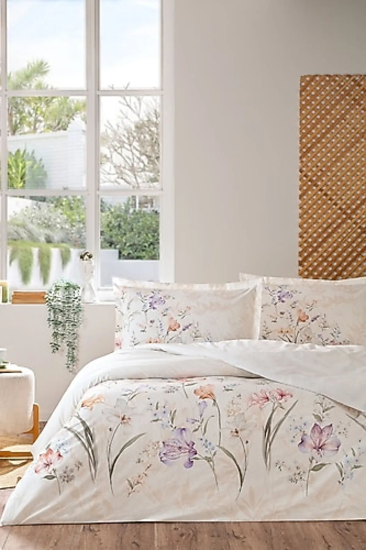 Özdilek White Lilly Çift Kişilik Nevresim Takımı