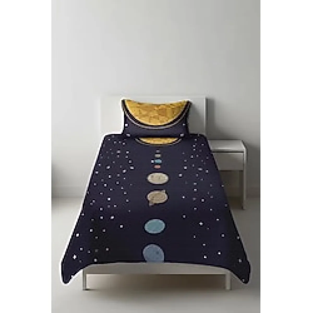 Parlak Kadife Kumaş Tek Kişilik Çocuk Yatak Örtüsü Seti (2 Parça) TKY0009